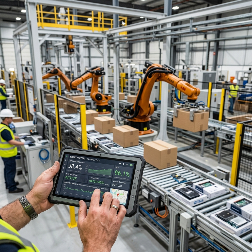 Gestión de la producción con AI